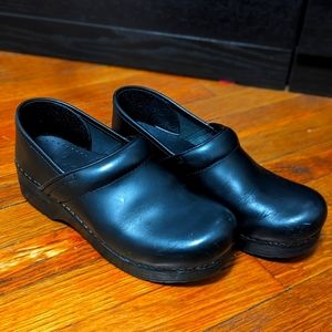 Dansko Black Clogs